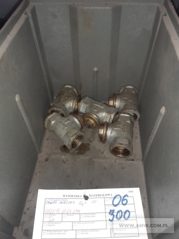 Sprzęt hydrauliczny – pakiet zawierający 104 poz. asort. (wg oddzielnego wykazu), w tym m.in.: zawory, trójniki uszczelki itp. 